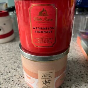Bath and body works candles